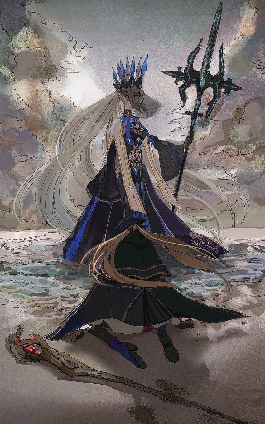 FGO摩根美图(14)拉拉队长那张超美 - 哔哩哔哩