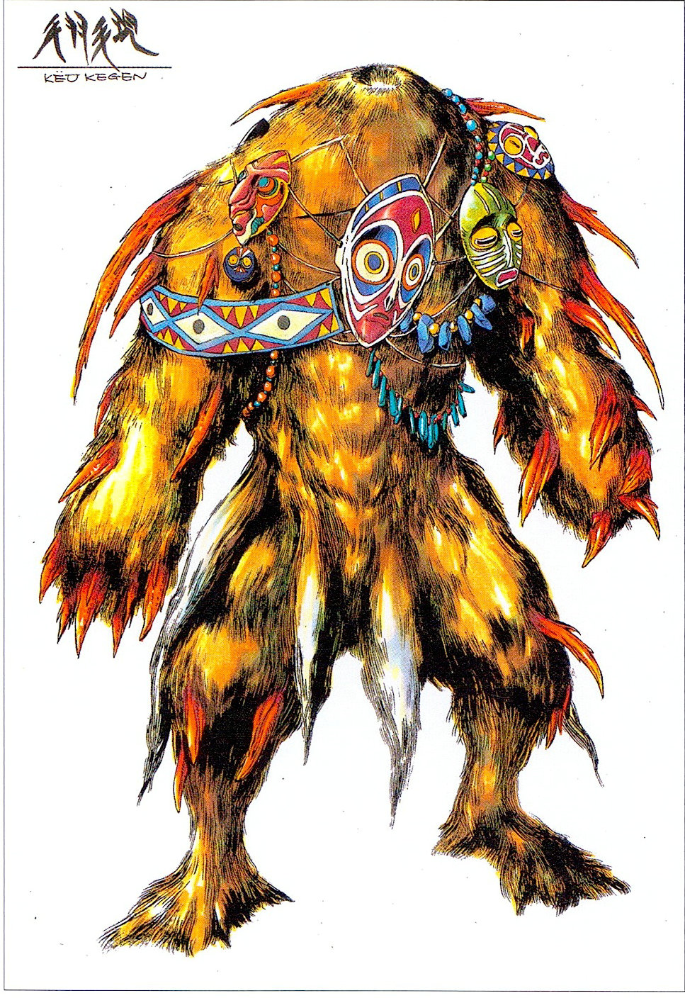 忍者战队隐连者:妖怪的设计原型、其二