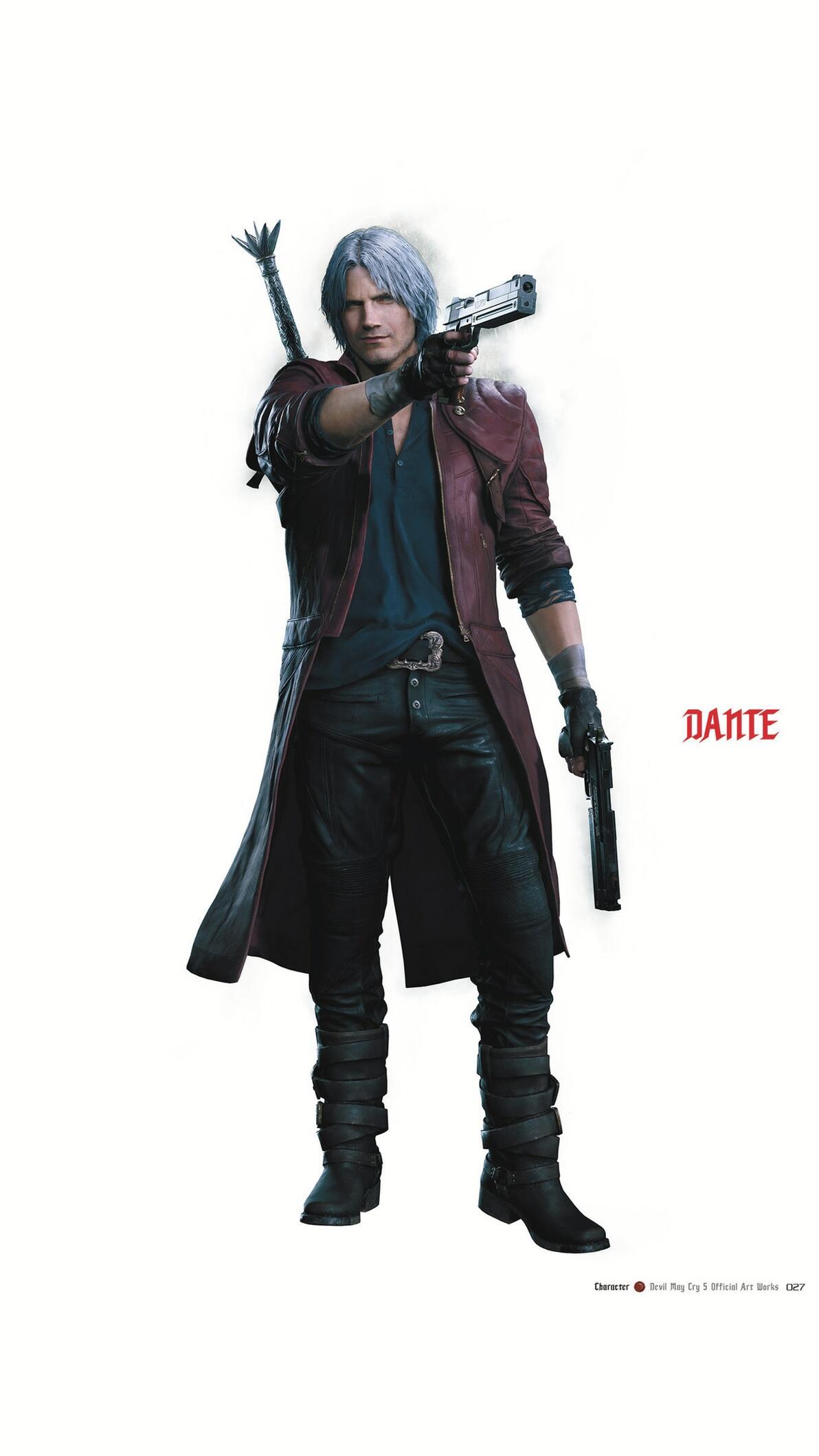 鬼泣5官方艺术设定集/Devil May Cry 5 Official Art Works (1) - 哔哩哔哩