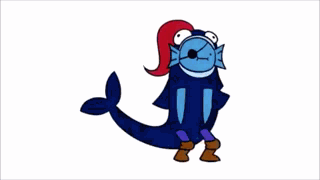 undertale 角色介绍 评价解析 真正的英雄undyne——安戴因(改良版)