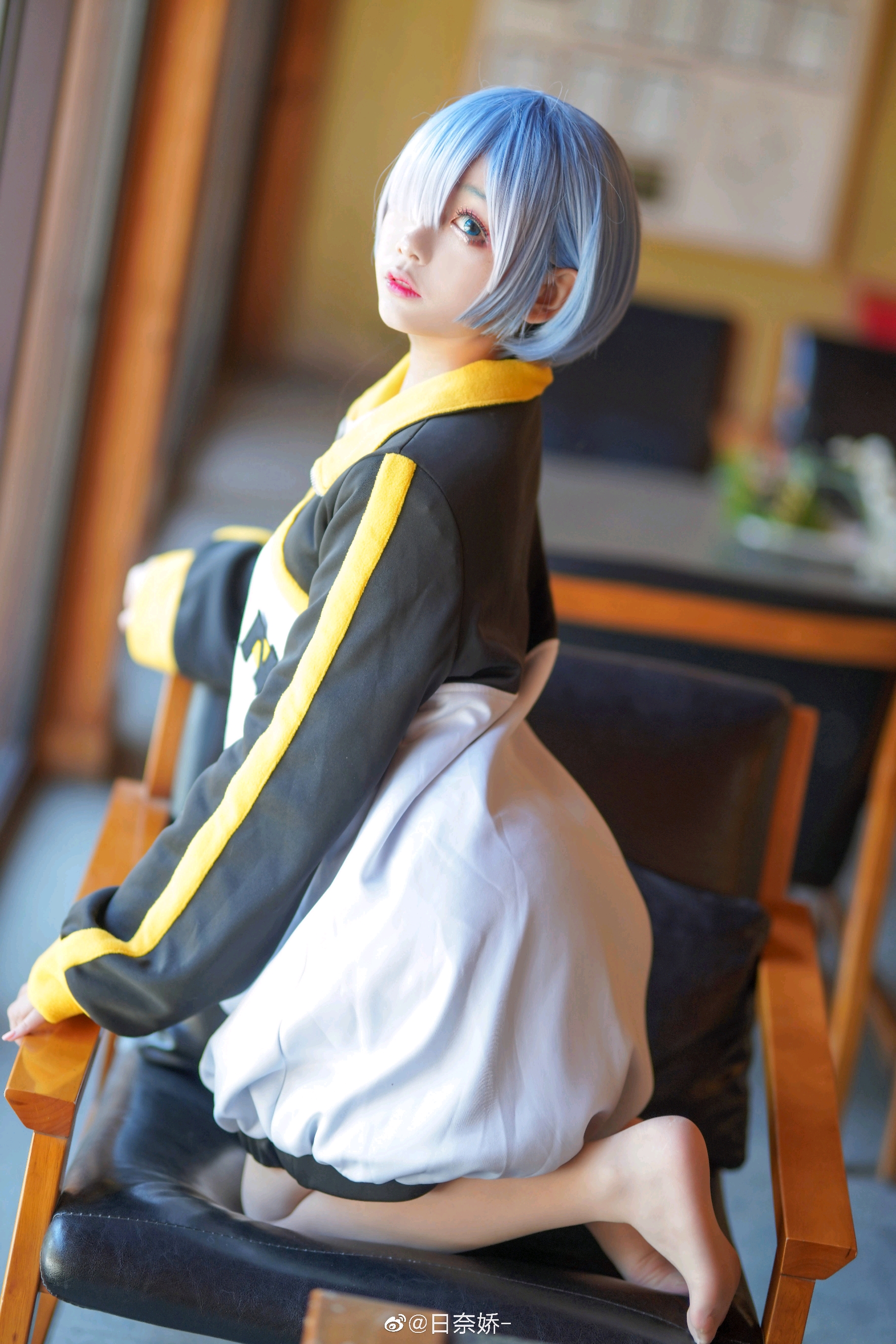 美女小姐姐cos 从零开始的异世界 蕾姆 - 哔哩哔哩