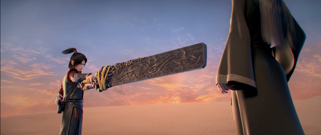 斗破苍穹:萧炎云韵沙漠一吻定情,熏儿啊!你快回