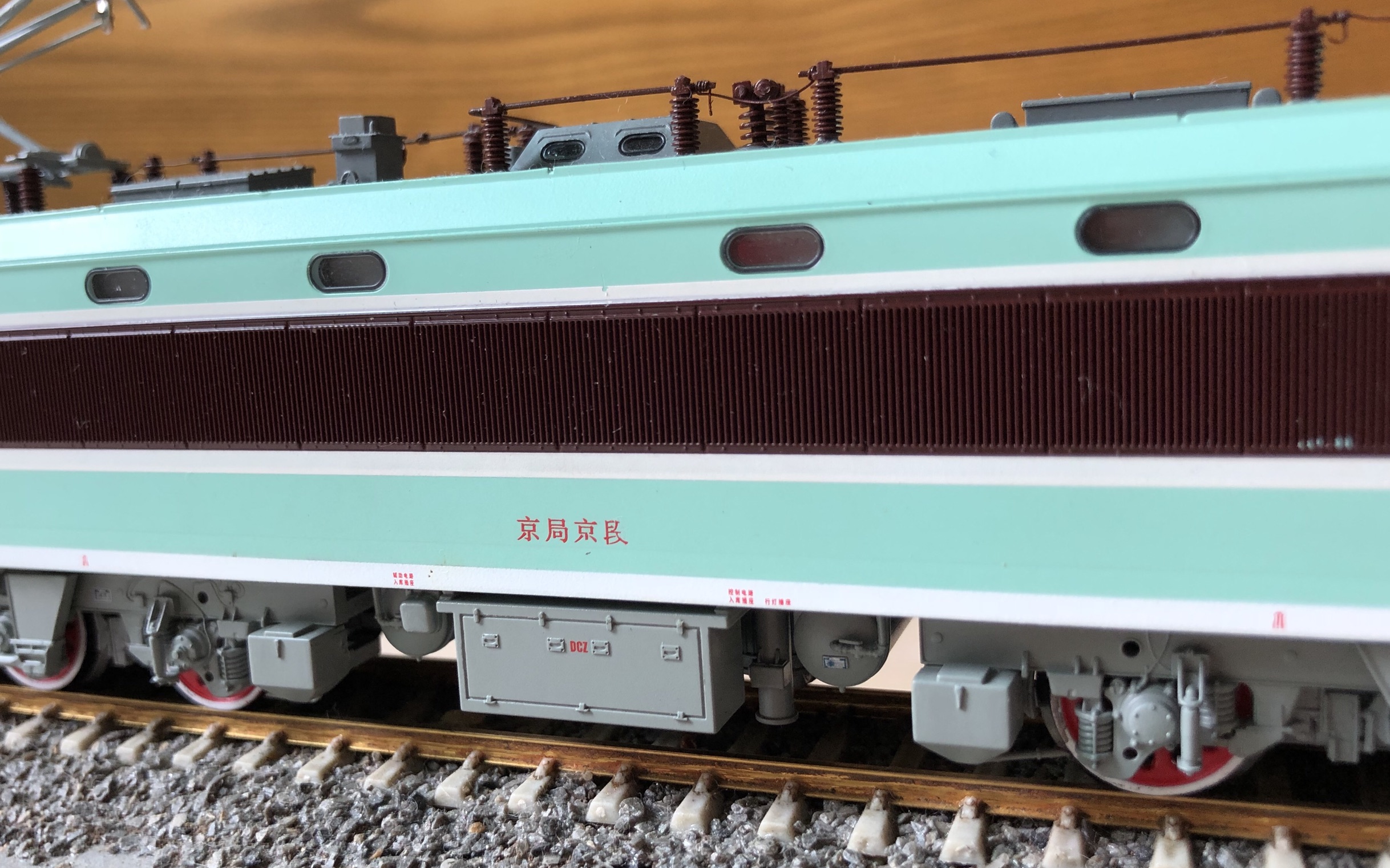 百万城火车模型韶山3电力机车