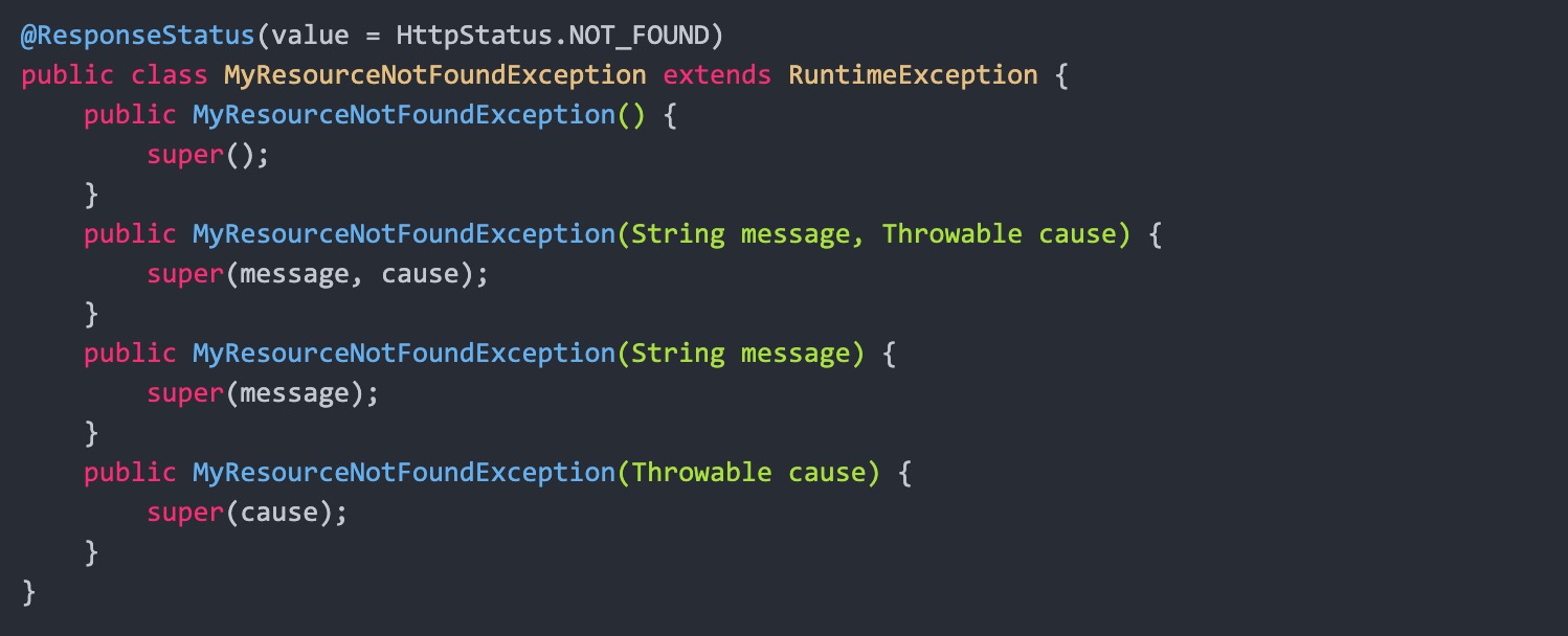 如何用 Spring 和 Spring Boot 实现 REST API 的自定义异常 哔哩哔哩