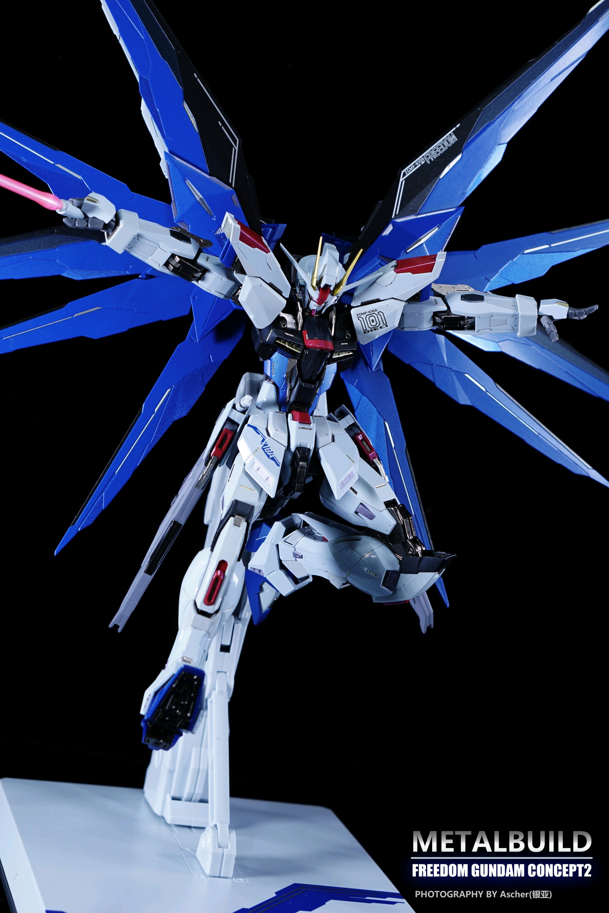 吧友展示银亚mb自由高达concept2拍摄分享