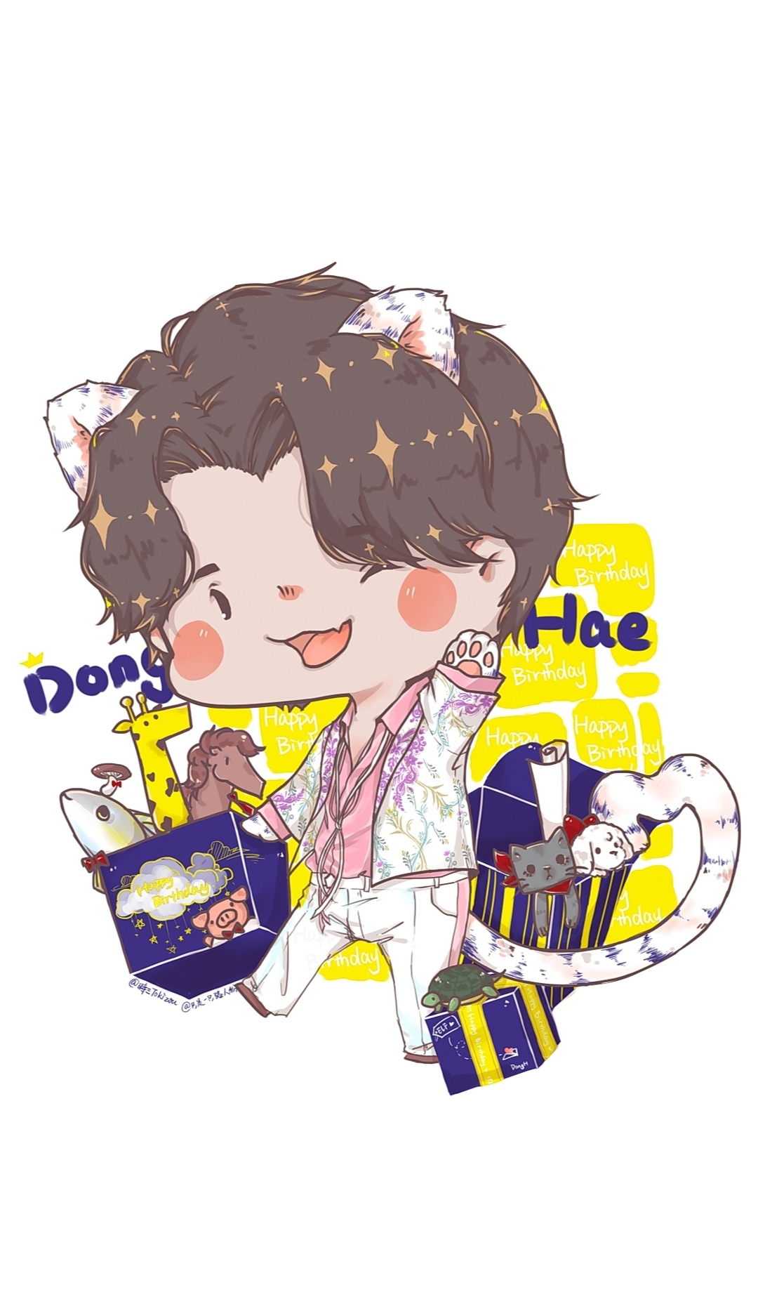 【elf日常】李东海小甜豆生日快乐