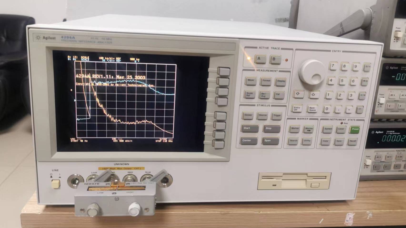4294A安捷伦Agilent 4294A阻抗分析仪 哔哩哔哩