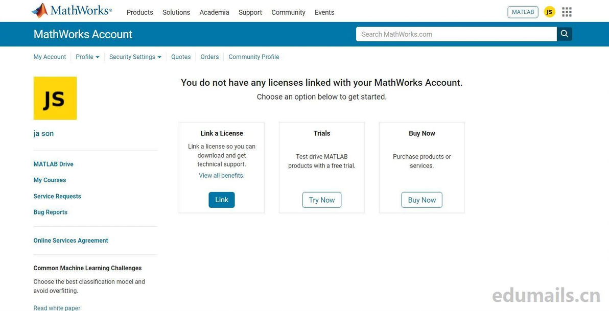 matlab学生教育版免费认证使用edu邮箱申请注册分享 - 哔哩哔哩