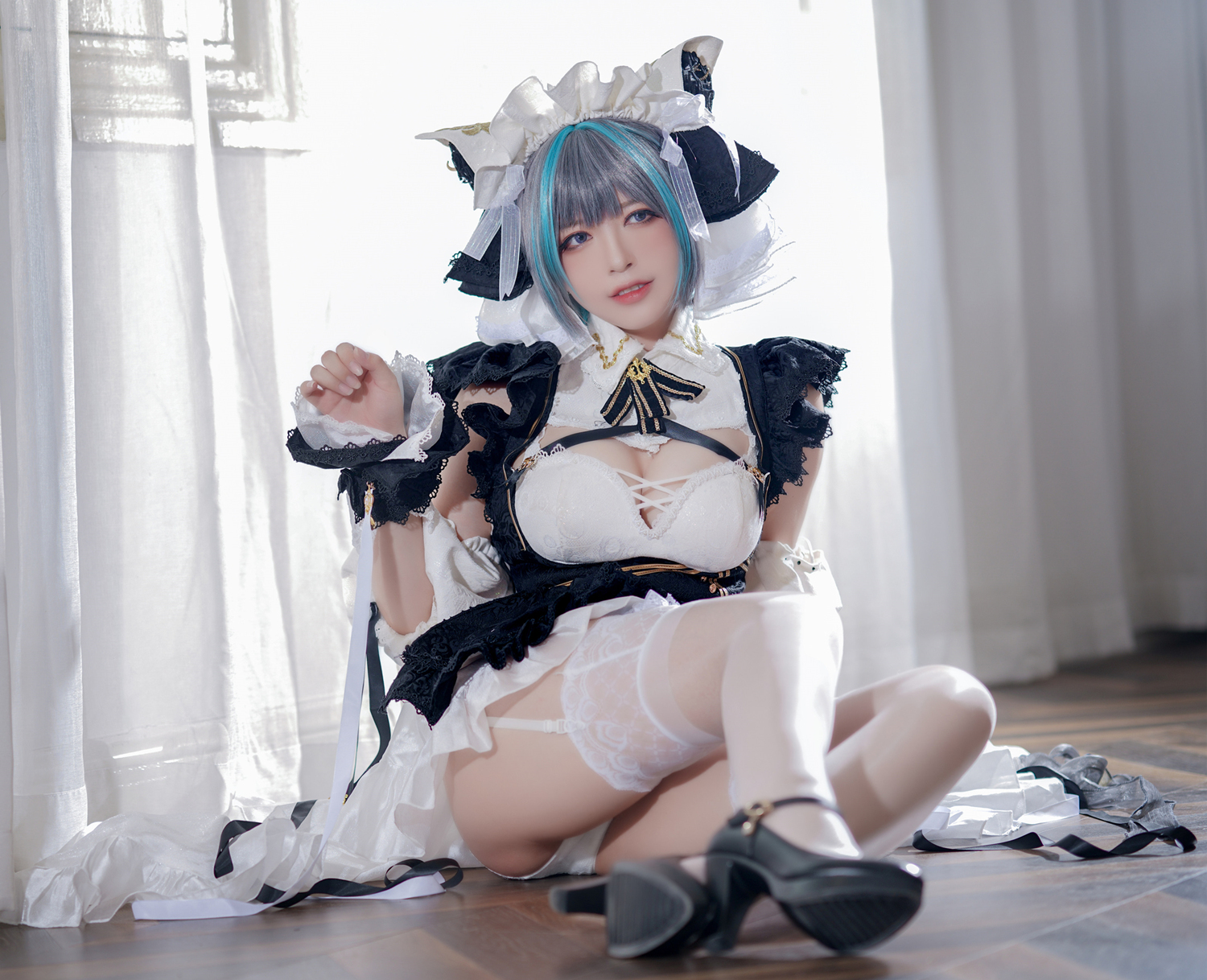 半半子柴郡cosplay9