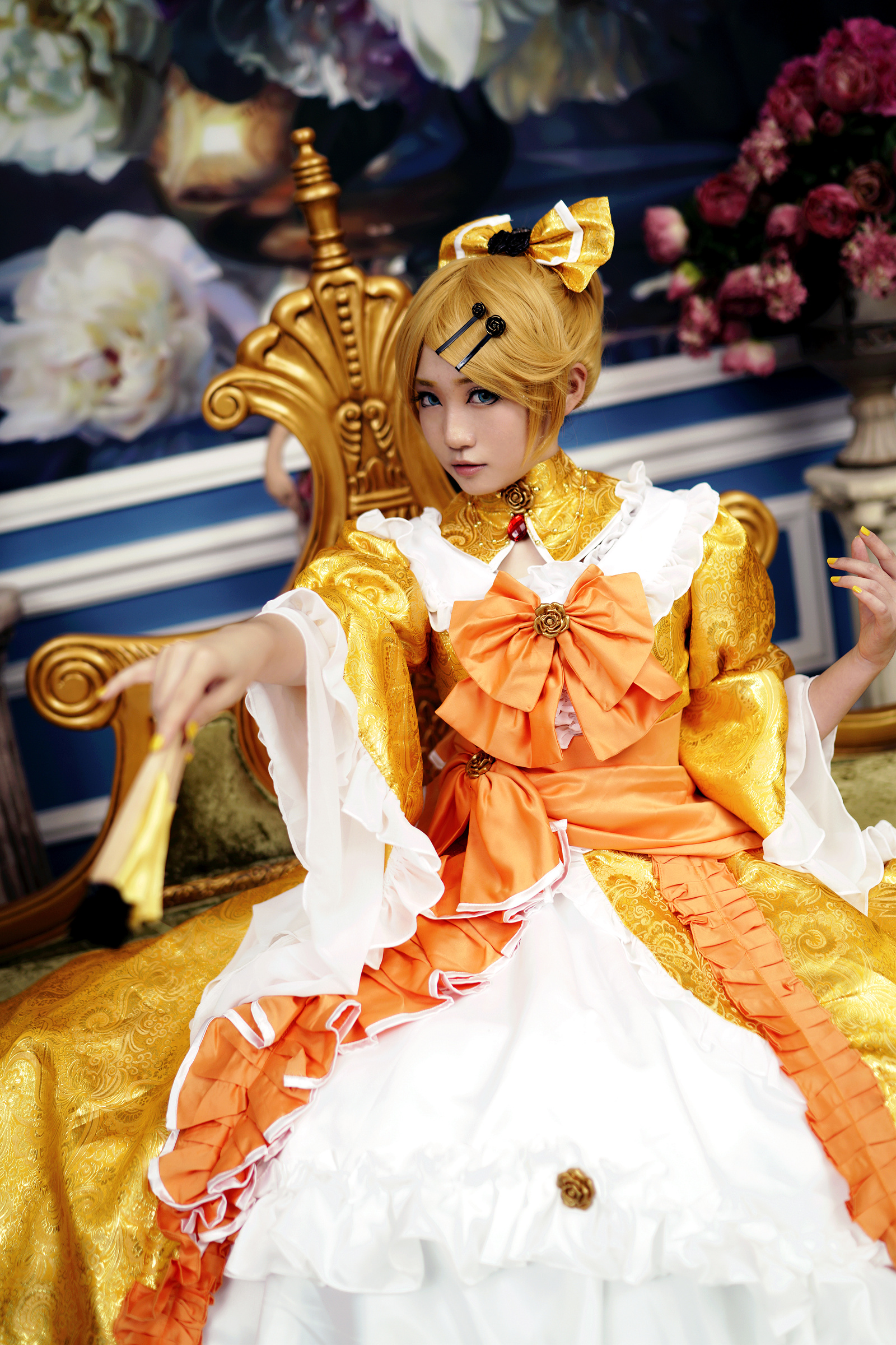 镜音双子cos正片悪ノ娘と悪ノ召使官设verwithdollfiedream