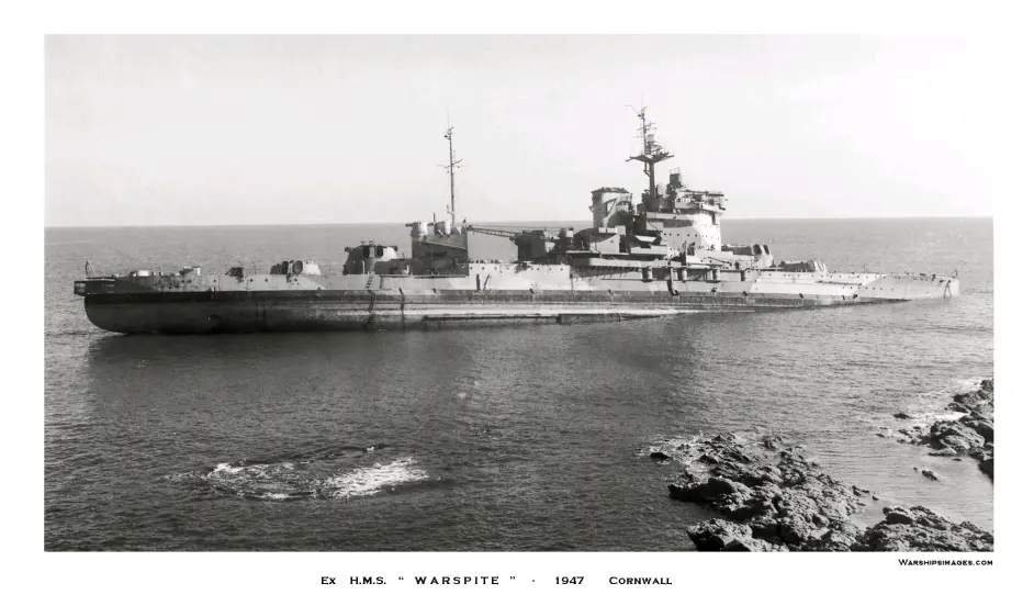 英国淑女 伊丽莎白女王级战列舰 Warspite厌战 号 哔哩哔哩