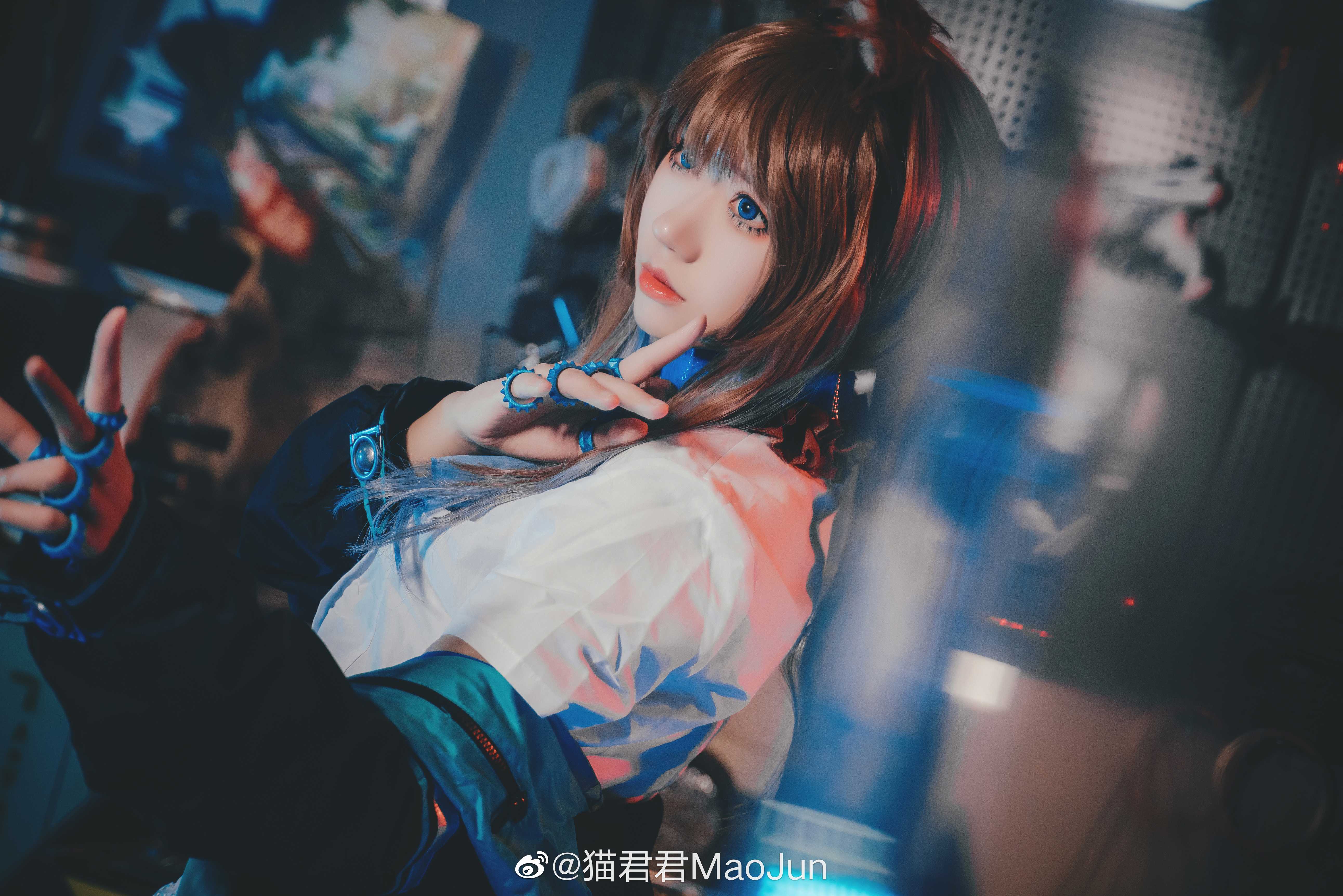 cos明日方舟阿米娅太可爱啦ヾ▽o