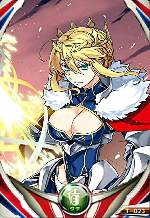 欧布卡片改编成fgo卡片后