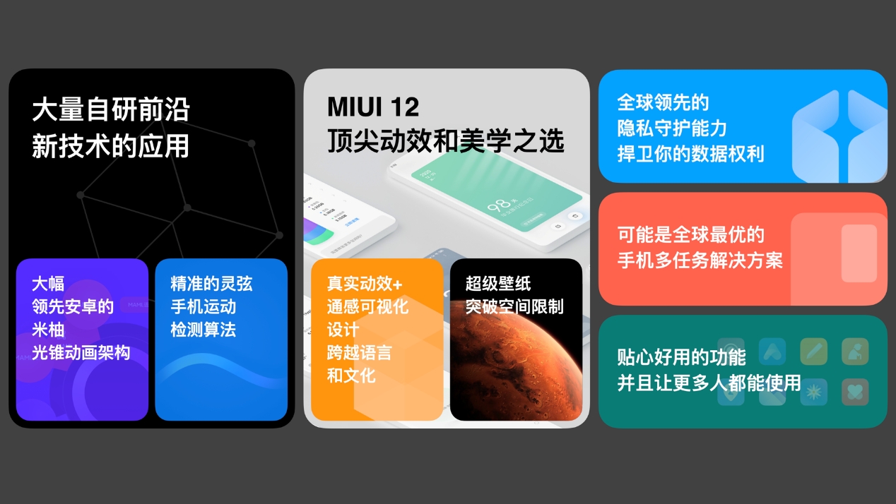 小米miui12來了!動畫不輸ios,超級壁紙首秀驚豔