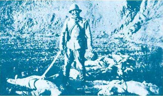 以最著名的南京大屠杀为例,战后,中国国民政府对南京大屠杀进行了广泛