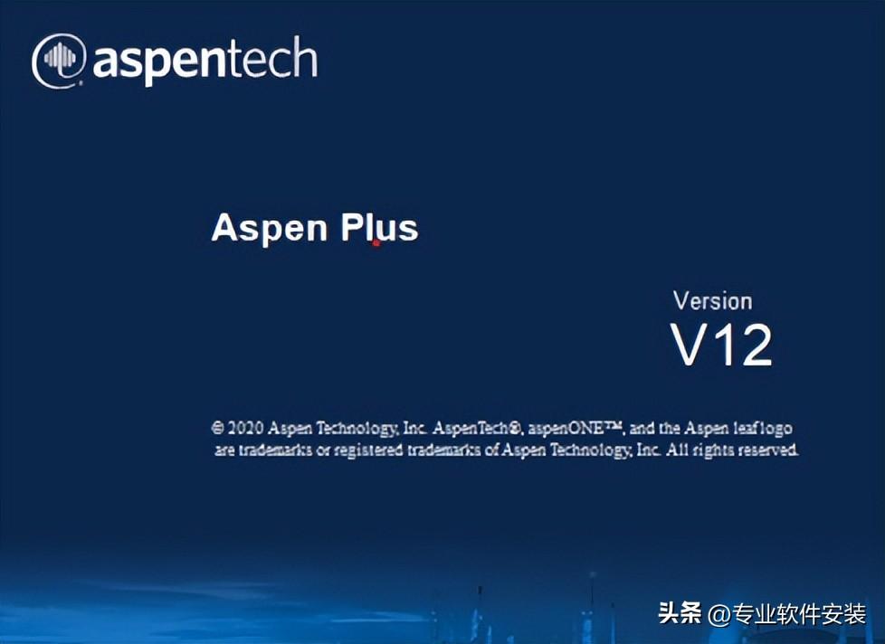 Aspen Plus V12软件安装包和安装教程 哔哩哔哩