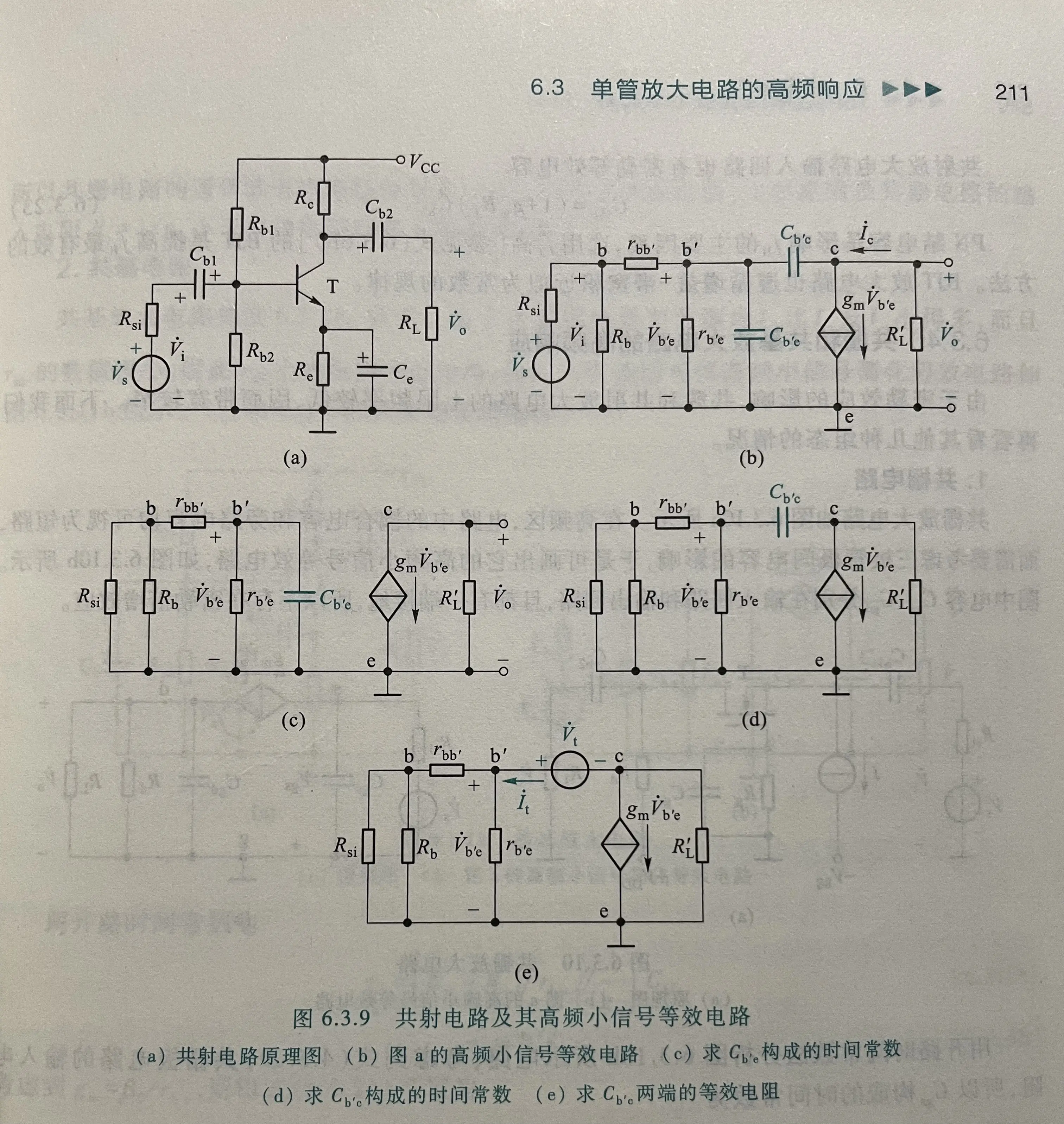 3.3 共射放大电路的高频响应 - 哔哩哔哩
