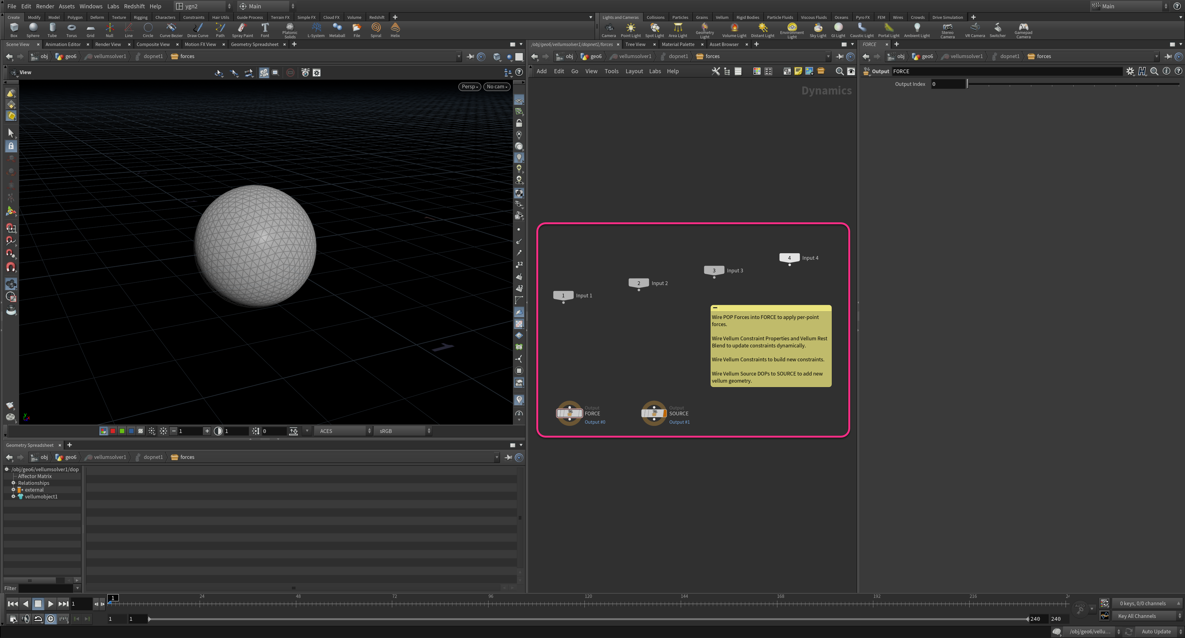 Vellum篇 ④ Solver全解析 01——Houdini动图白皮书 哔哩哔哩