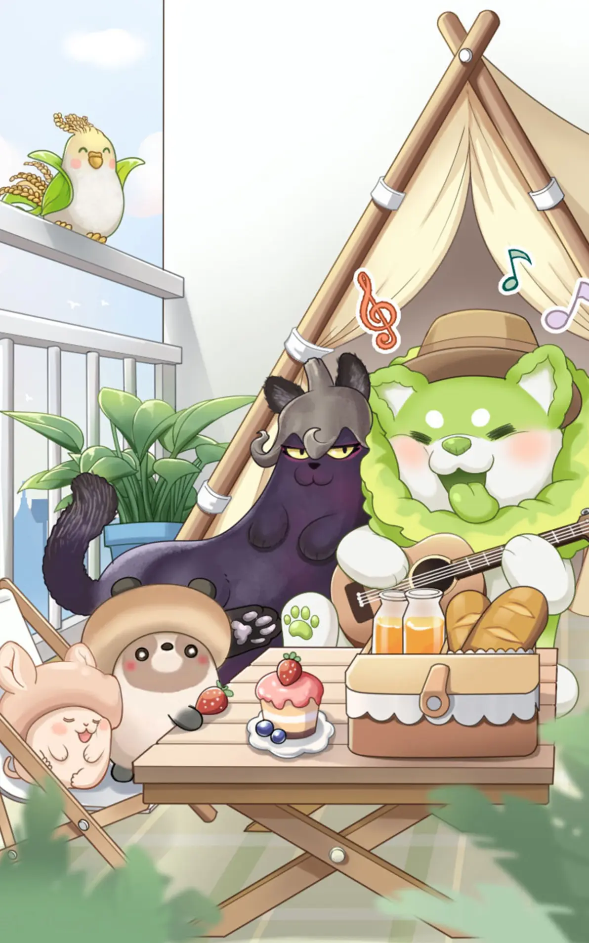 蔬菜精灵第二弹装扮表情无损放大,动态壁纸,头图,加载动画,点赞动画