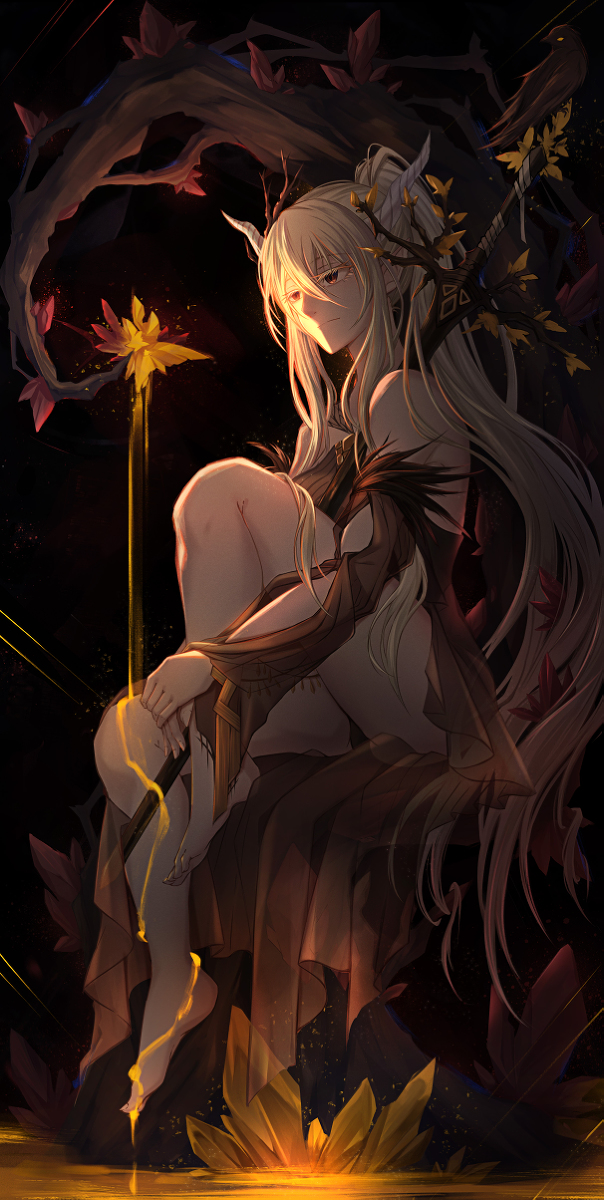 【明日方舟】插图/闪灵.泳装