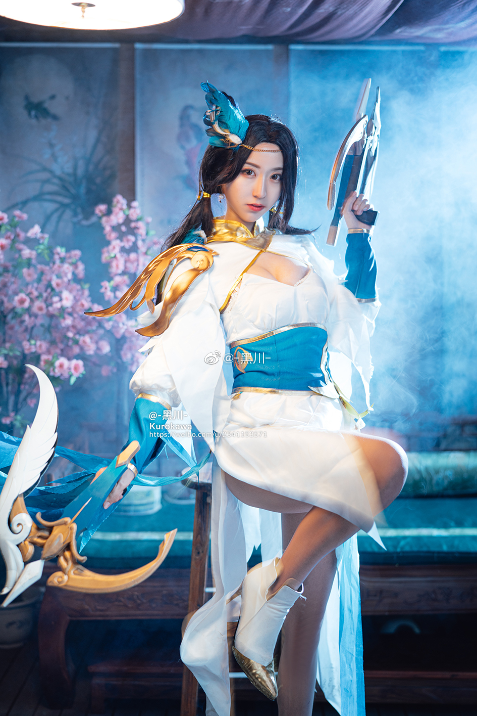 cosplay虞姬云霓雀翎王者荣耀