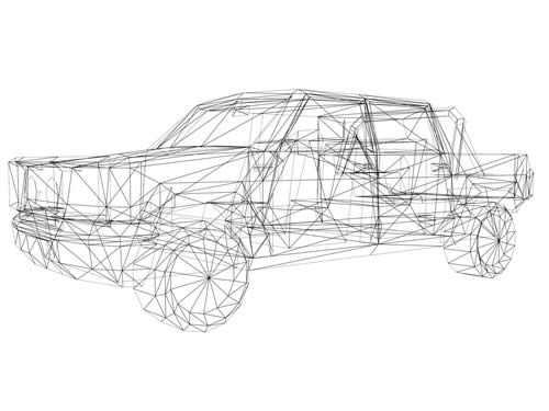 gta3-设计稿-人物 车辆-素描-r星