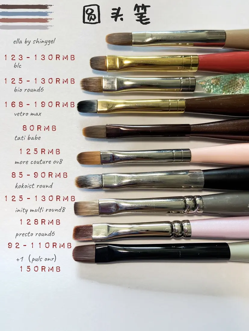 美甲师的武器之美甲光疗笔分享 哔哩哔哩