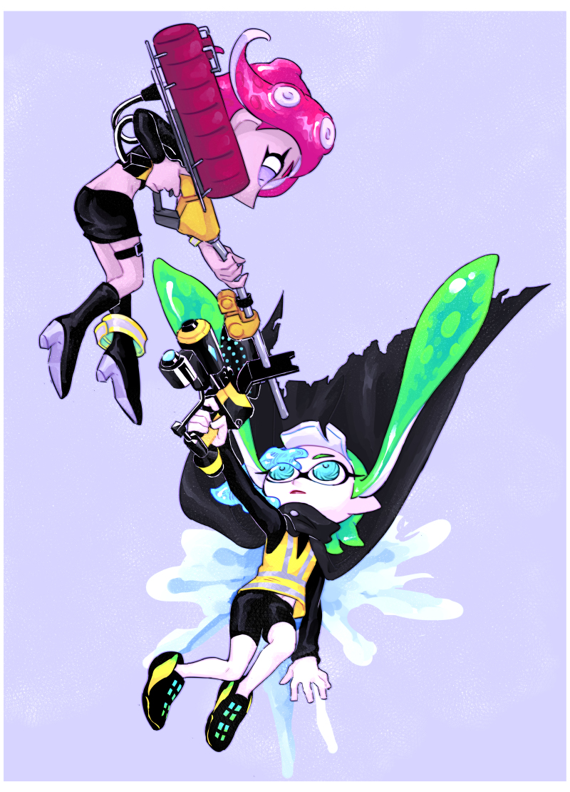 由于我发烧了所以我又来放splatoon的图了