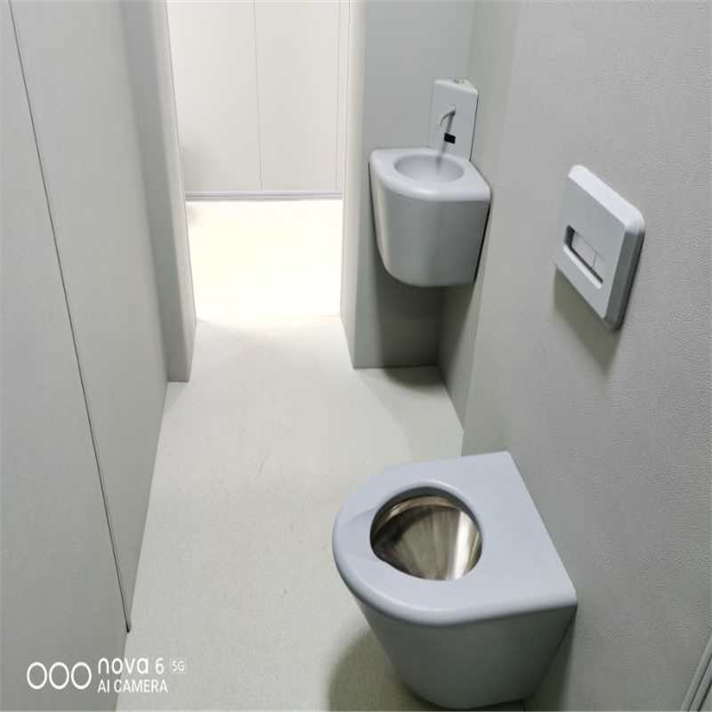 公安执法中心卫生间软包洁具,防撞马桶,软包洗手台 公安执法中心卫生