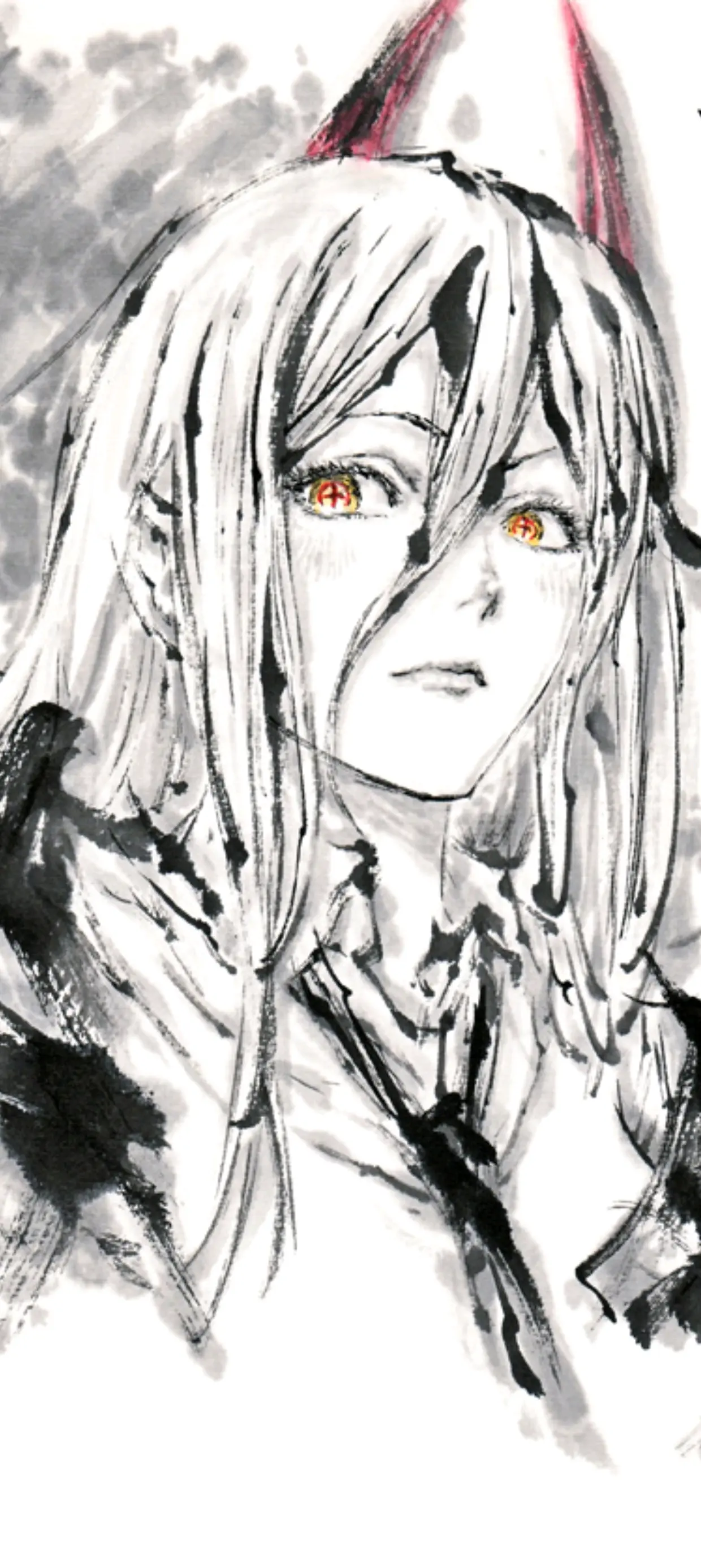 电锯人之帕瓦头像by极道画师 - 哔哩哔哩