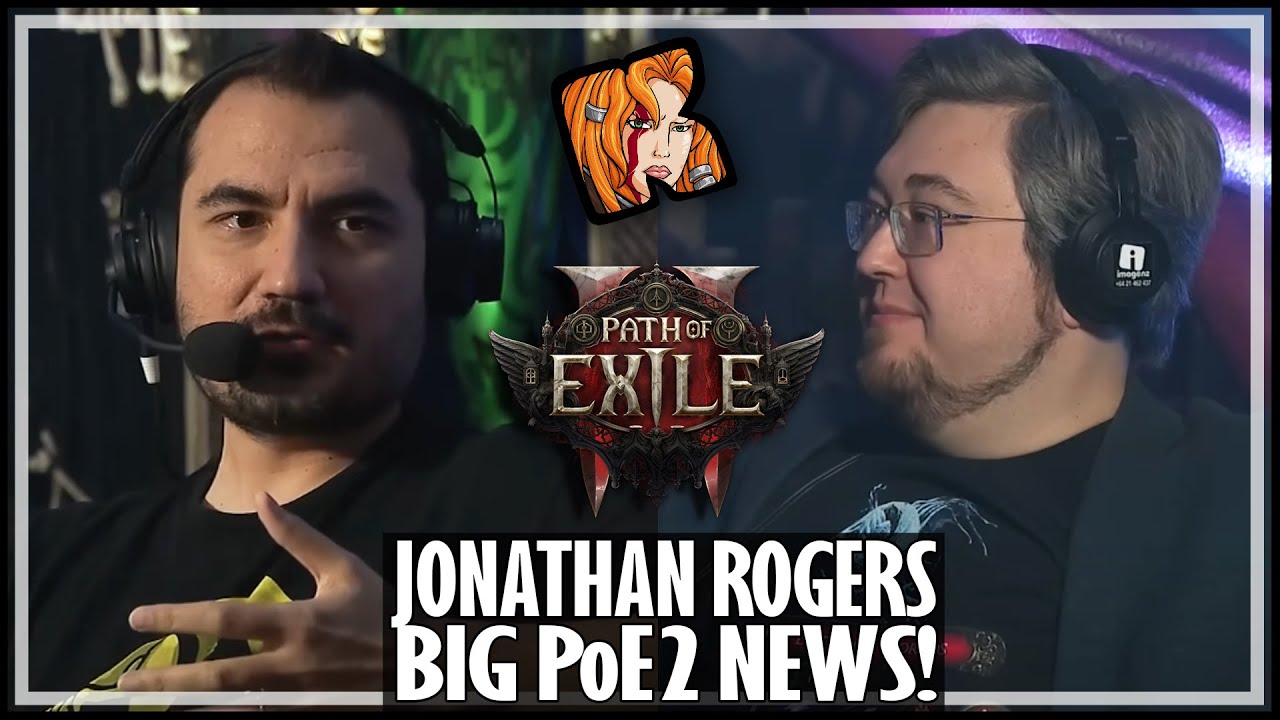 【12／28】与POE2游戏总监Jonathan的Q&A访谈Kripp Interviews Jonathan on PoE2 哔哩哔哩