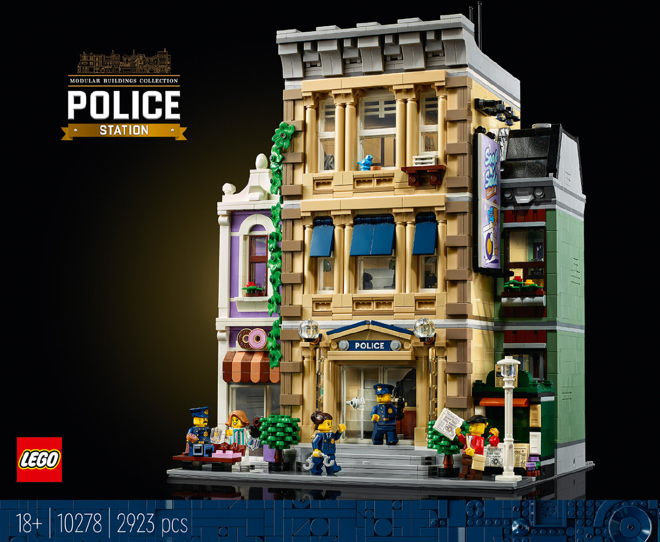 LEGO 乐高 城市系列 4440 森林警察局-什么值得买