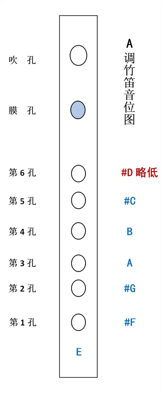 竹笛转调表 你知道吹的都是哪些音吗 哔哩哔哩