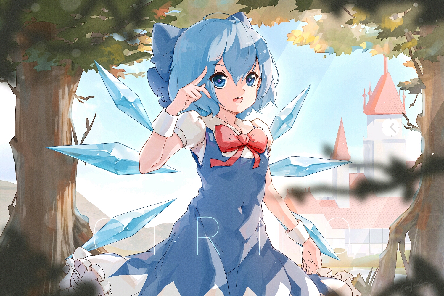 【东方角色美图专辑】雾湖的冰妖精——琪露诺