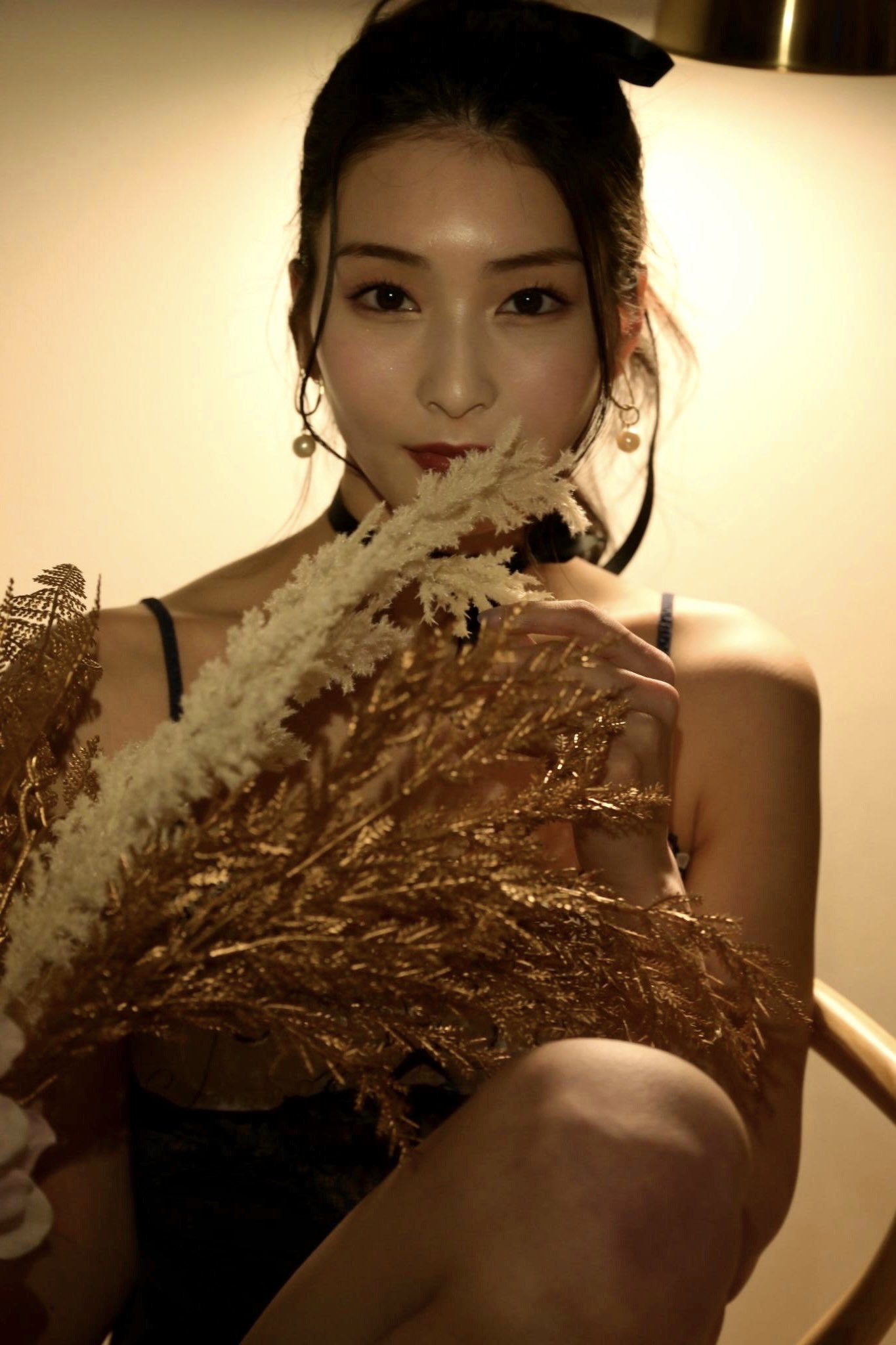 绝对颜值!黑长直女神 本庄铃 【优百科017】 哔哩哔哩