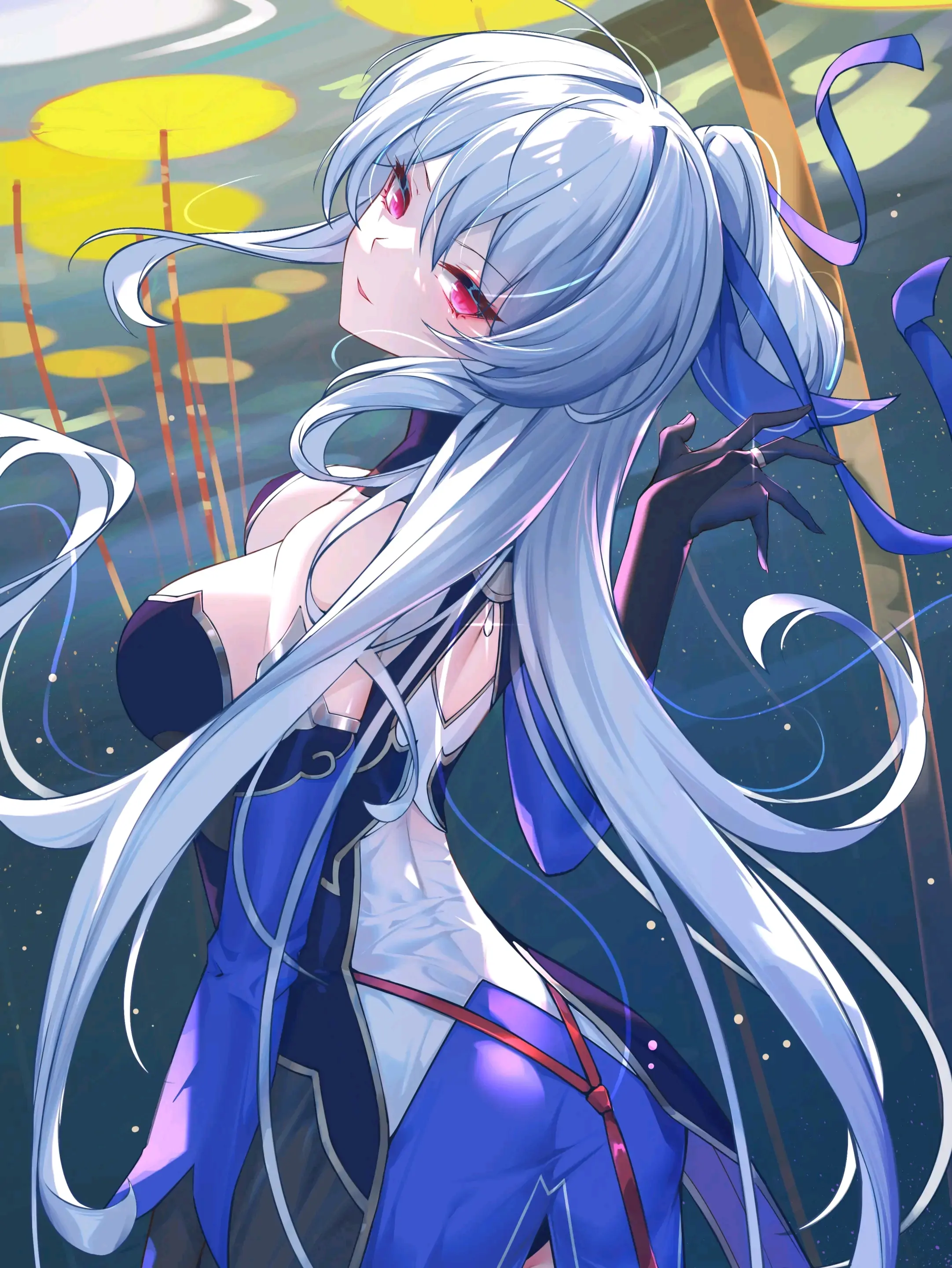 白发 红曈,展现不一样的魅力!镜流