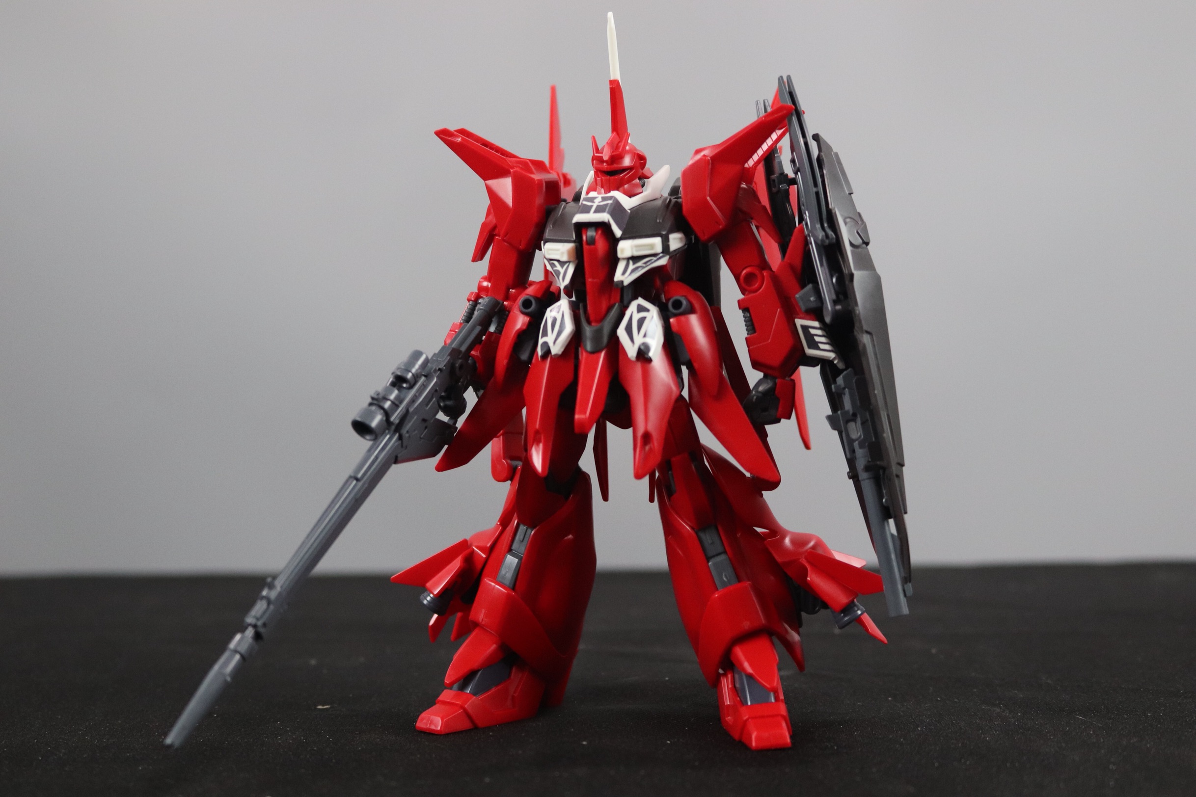 小布轻评测第二期万代hgucamx107rrebawoo再生龙飞