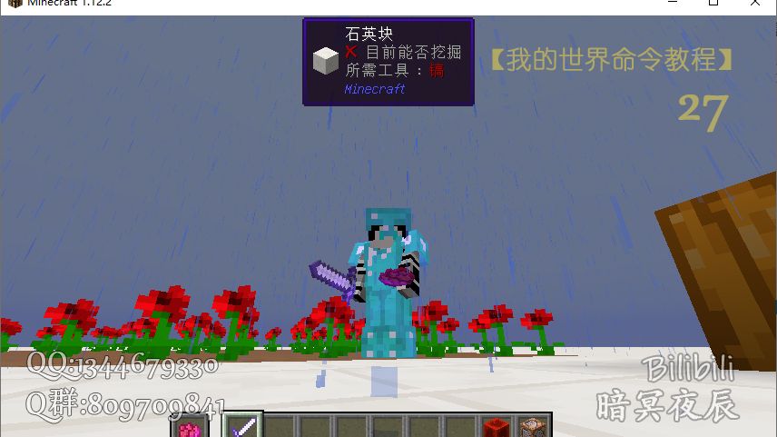 我的世界命令教程 27 更多属性 哔哩哔哩