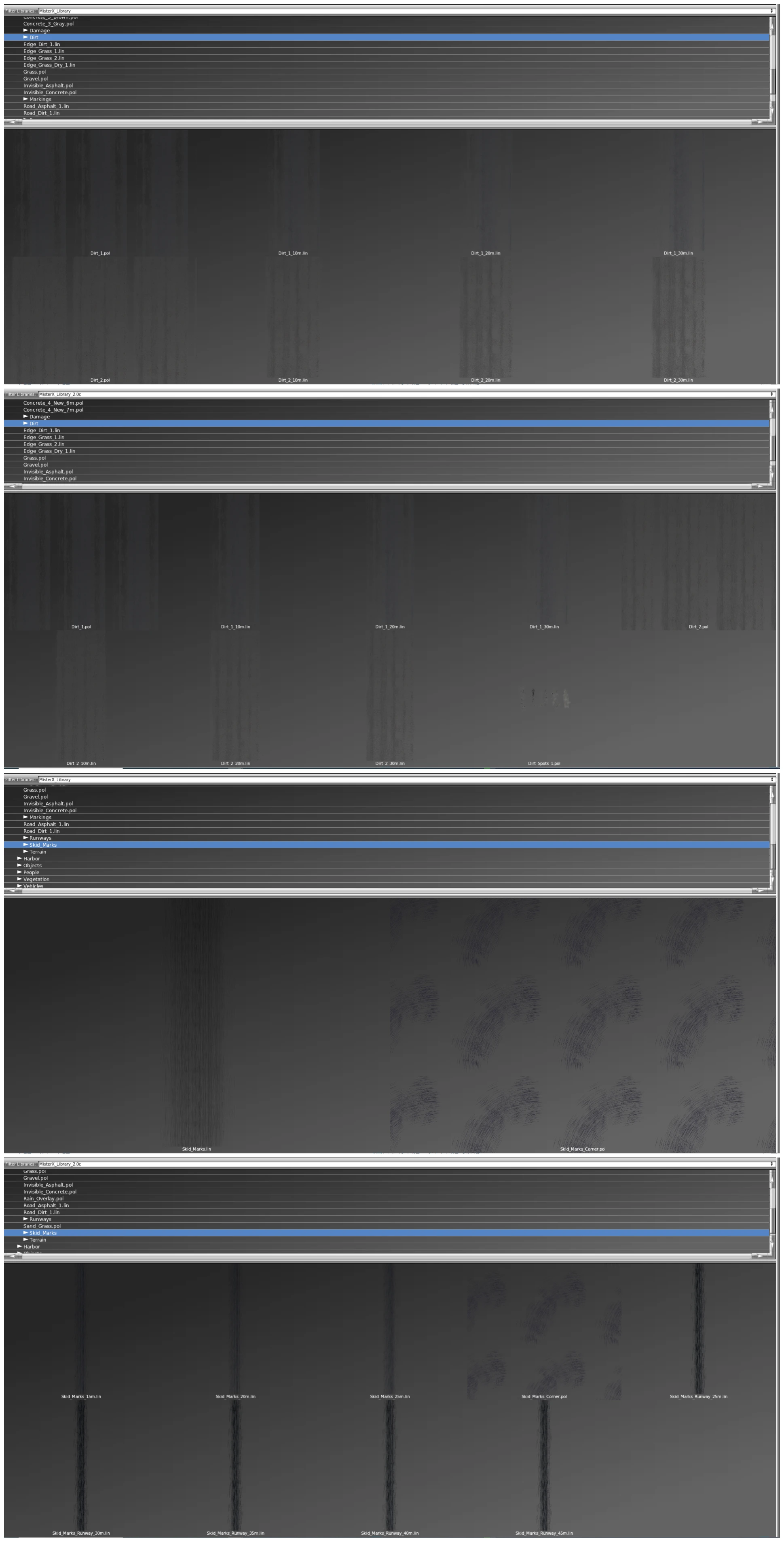 [3209] Xplane 第三方 MisterX Library 地景包更新后的新旧版本对比 哔哩哔哩