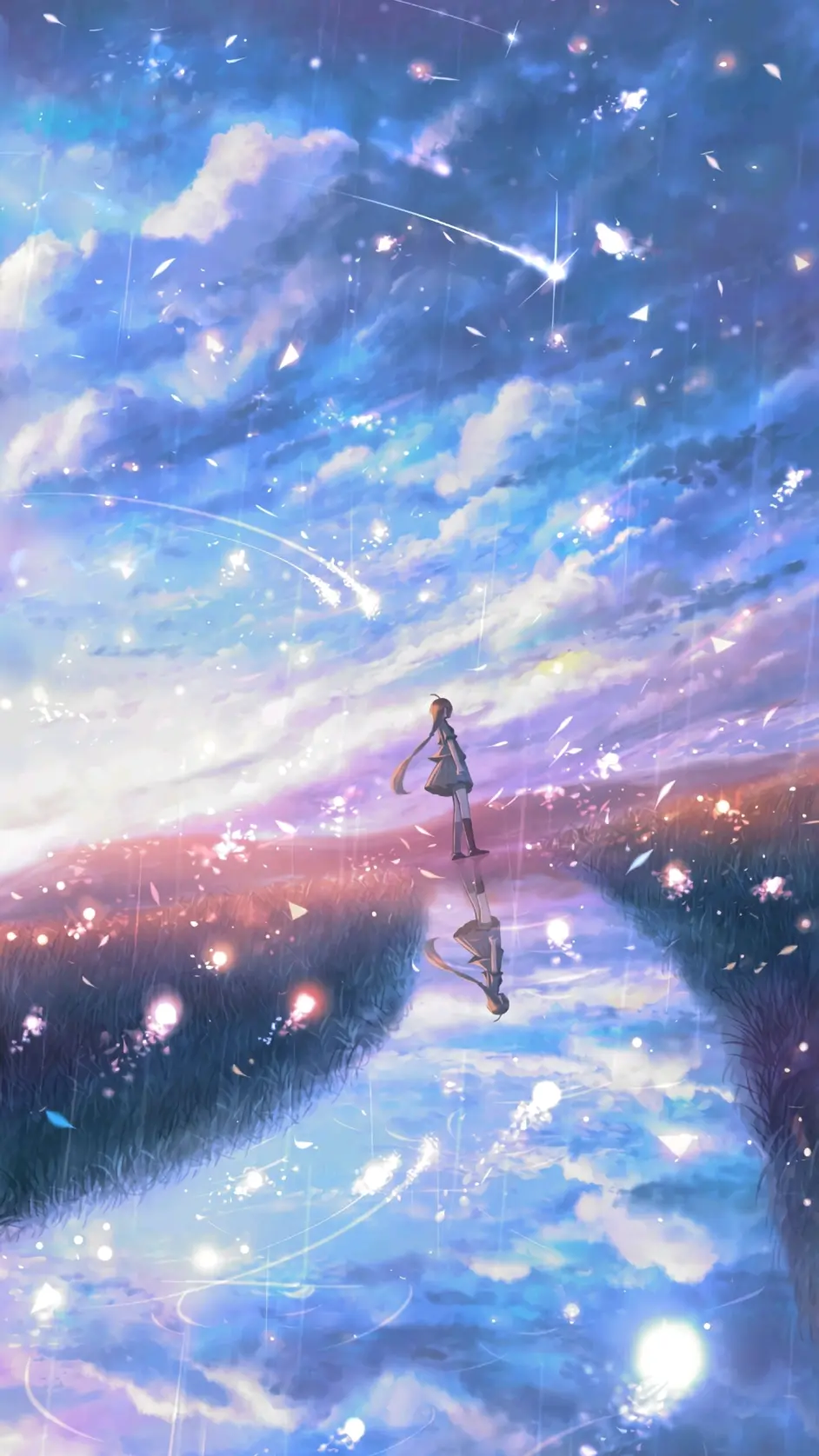 壁纸简约风星空 哔哩哔哩