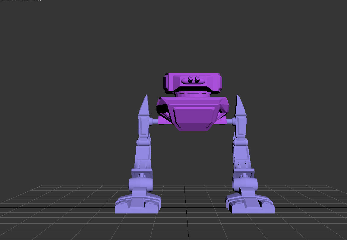 个人作品-双足机甲