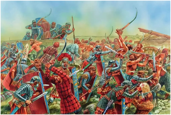 黄金时代的对决罗马达契亚战争