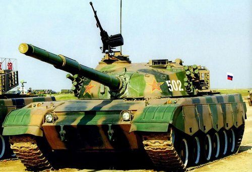 96式主战坦克"ztz-96" 推荐原因:中国脱离苏式设计的第一种主战坦 