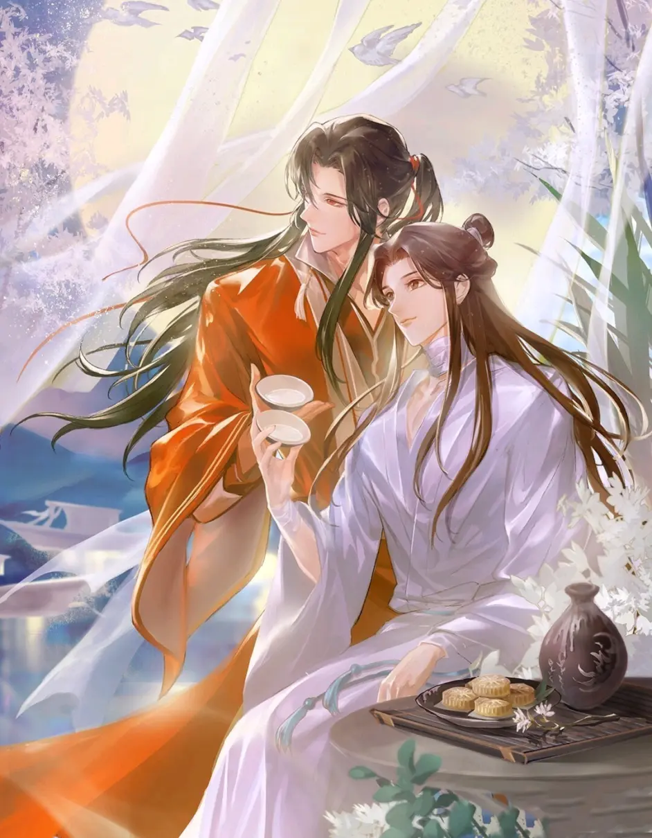 天官赐福花城谢怜壁纸二 哔哩哔哩