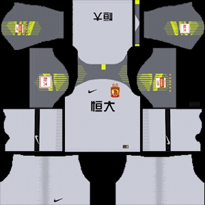 梦幻足球联盟:2019/20赛季广州恒大淘宝队服(仅主场)