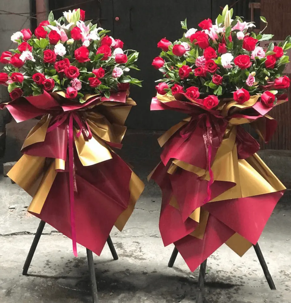 合肥开业花篮预订 预订开业花篮金句祝福 哔哩哔哩