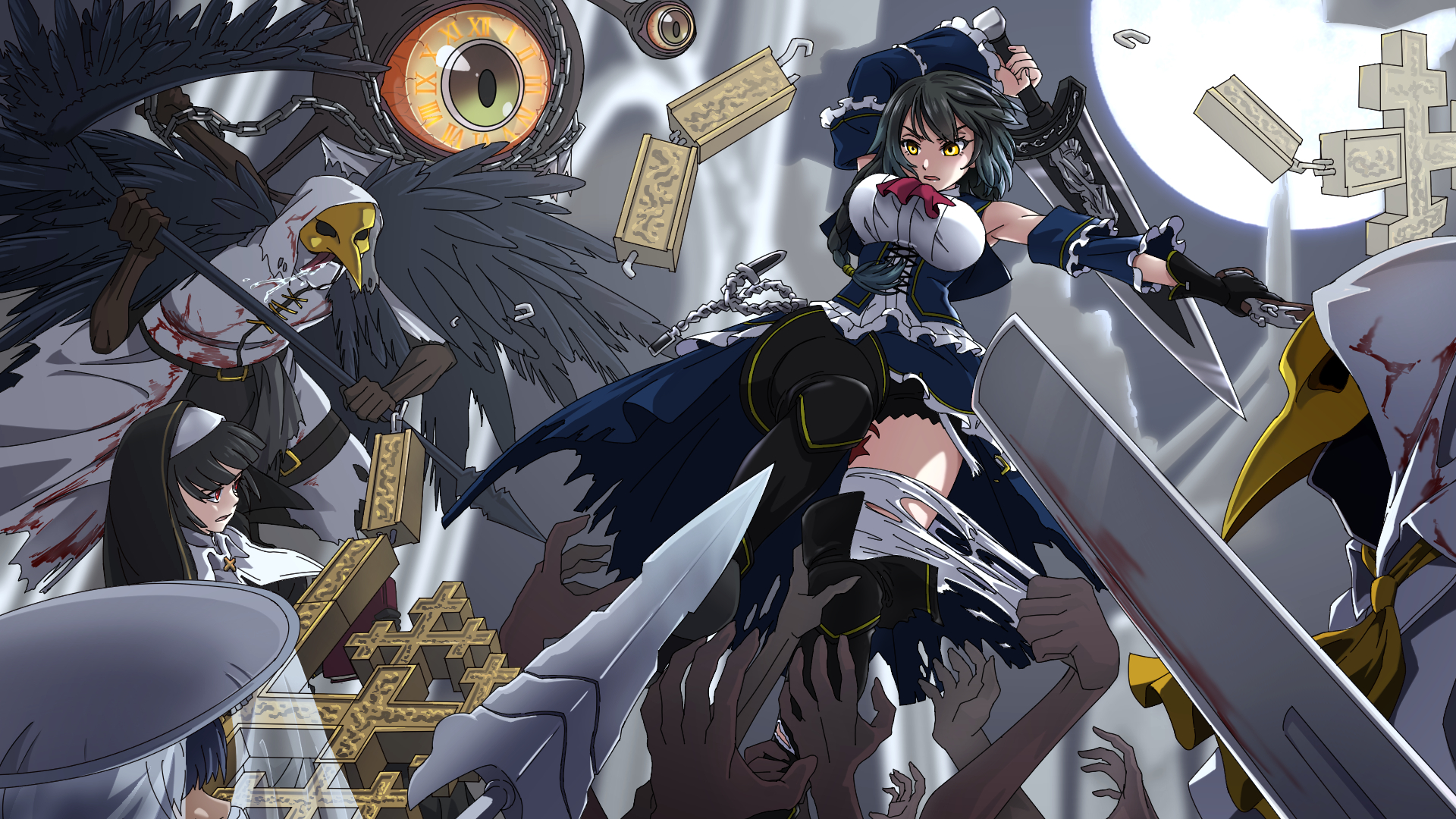 【魔女复仇之夜】全武器强化前后属性对比图&获取方式 - 哔哩哔哩