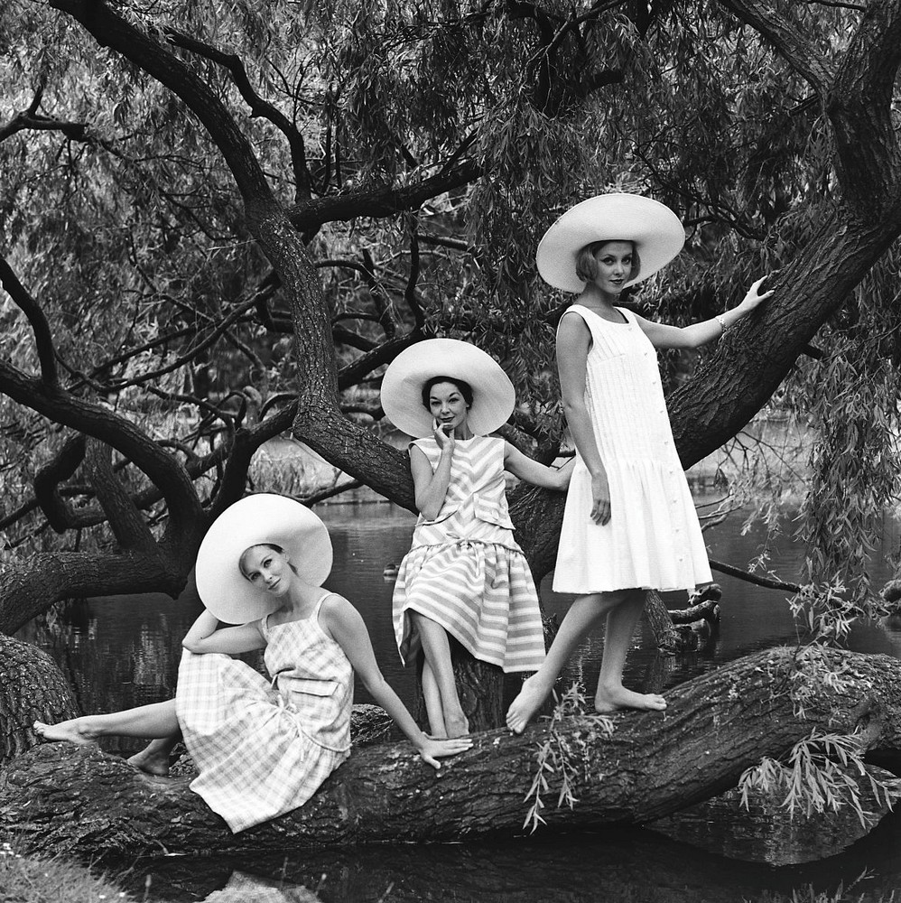 老照片60年代丹麦摄影师的时尚摄影作品现在依然很时尚