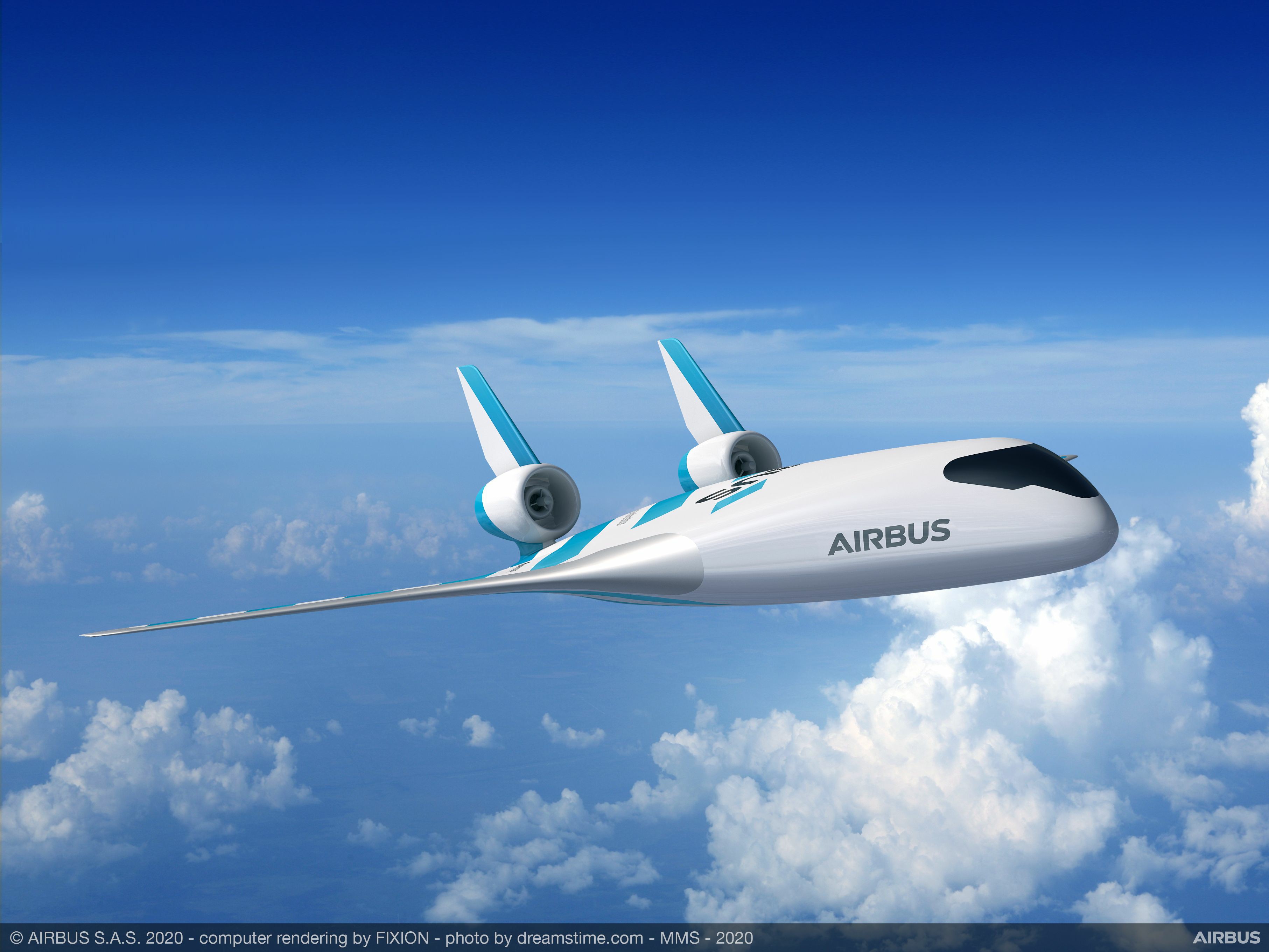 石锤！空客“借鉴”波音797？Airbus Reveals Its Blended Wing Aircraft Demonstr - 哔哩哔哩