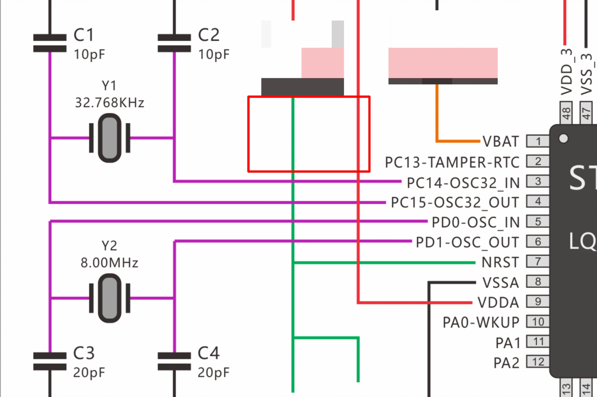 Stm32如何将晶振引脚变成gpio使用？ 哔哩哔哩